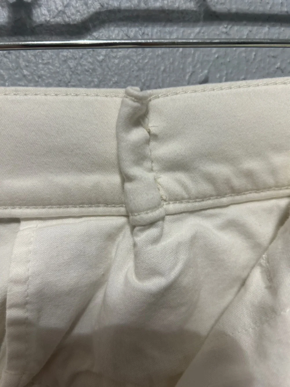 Beautiful Ann Taylor Weekend Wide-Leg Pants - Cream Size 14 - Picture 7 of 8